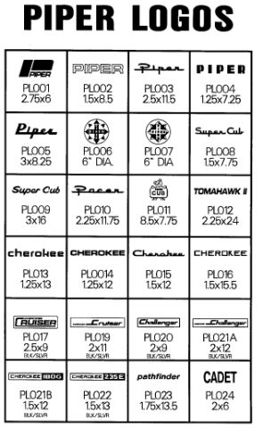 Piper Logos (Sheet 1)
