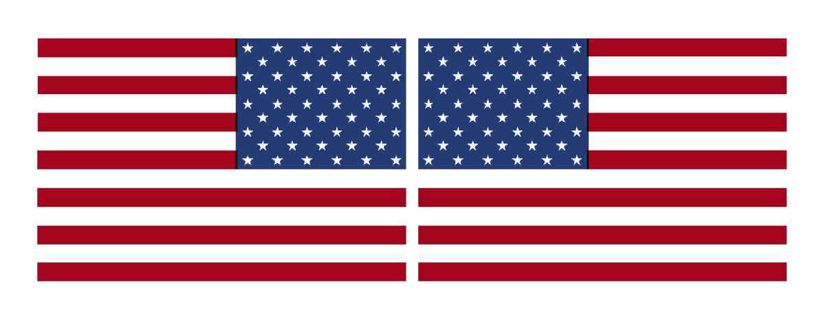 (image for) US Flag (Straight) - Click Image to Close