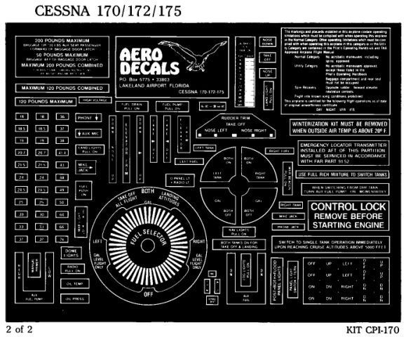 : Higher Graphics, Your Source for Airplane Decals, Placards, Stickers