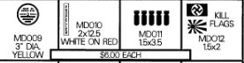 (image for) Miscellaneous Military Decals (Sheet 1)