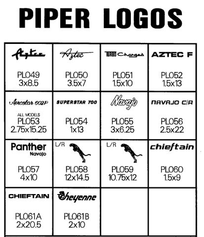 Piper Logos (Sheet 3)